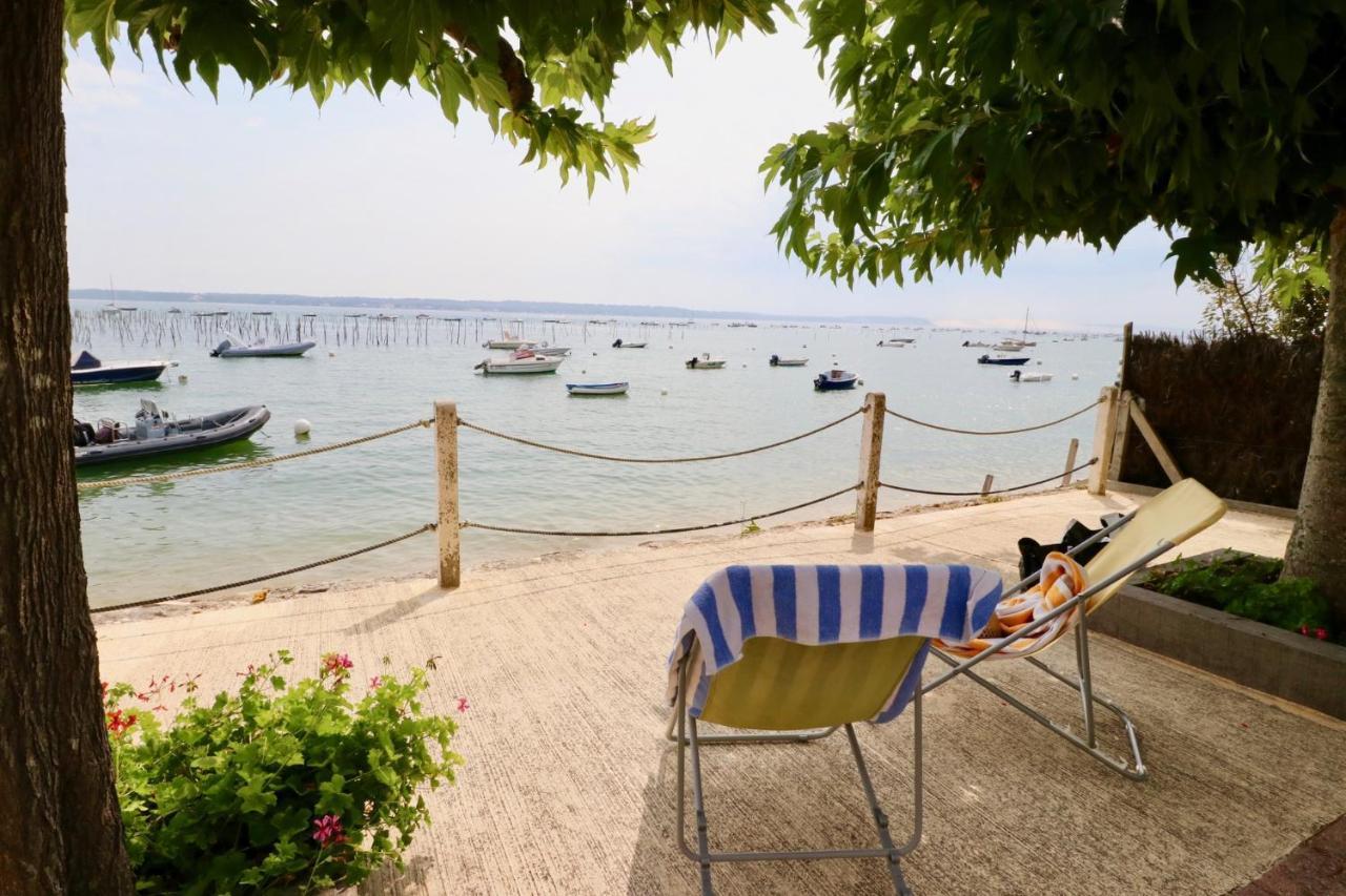 Comfortable, Renovated Studio In Top Cap Ferret Location, 1St Line With Bay View Lège-Cap-Ferret エクステリア 写真