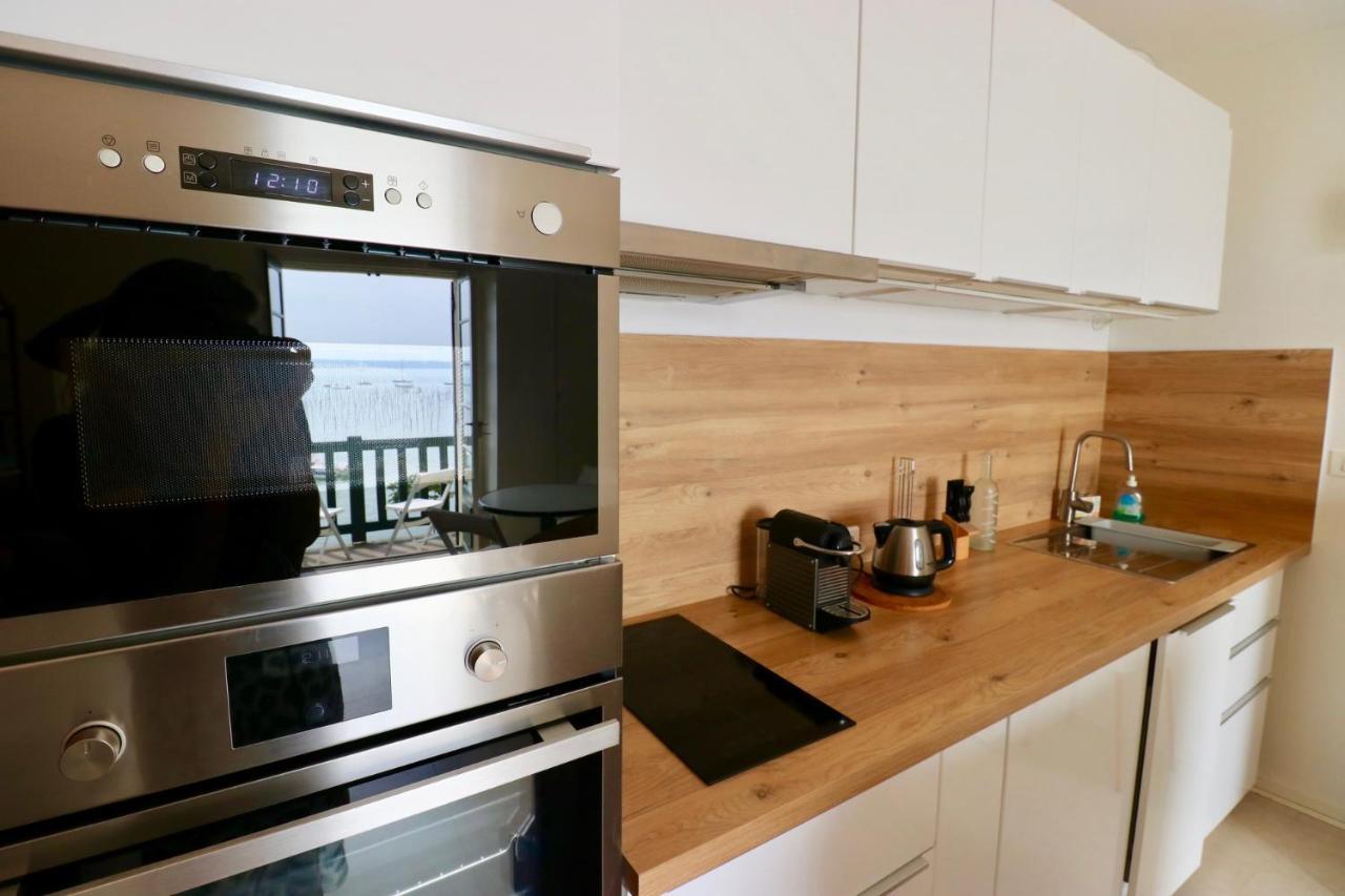 Comfortable, Renovated Studio In Top Cap Ferret Location, 1St Line With Bay View Lège-Cap-Ferret エクステリア 写真