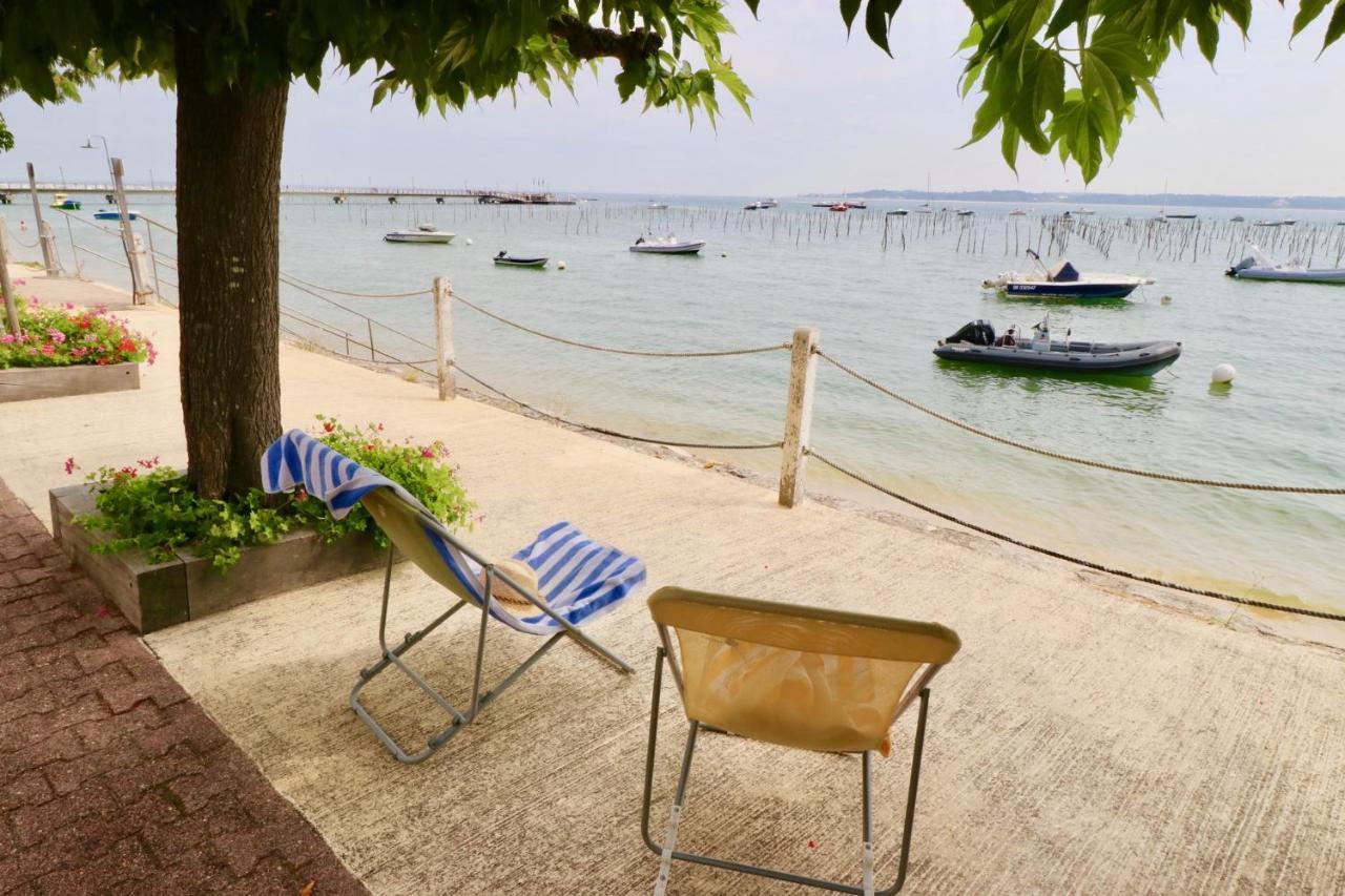 Comfortable, Renovated Studio In Top Cap Ferret Location, 1St Line With Bay View Lège-Cap-Ferret エクステリア 写真